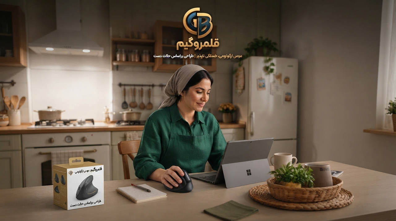 تجربه کار با موس‌های ارگونومی