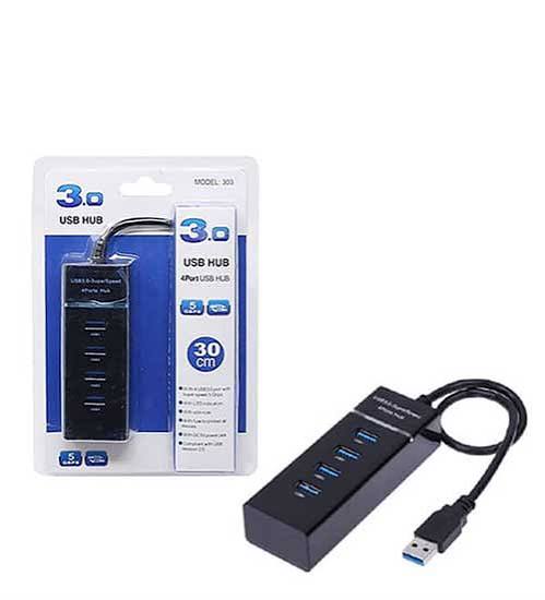 هاب 4 پورت  3.0 USB مدل 303-OTN
